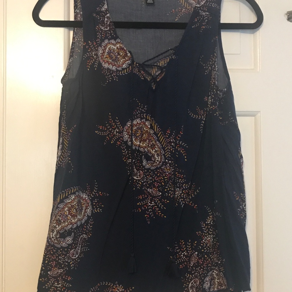 ana XS sleeveless shirt